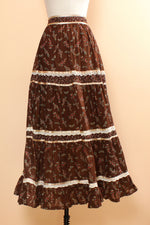 Homegrown Floral Maxi Skirt S