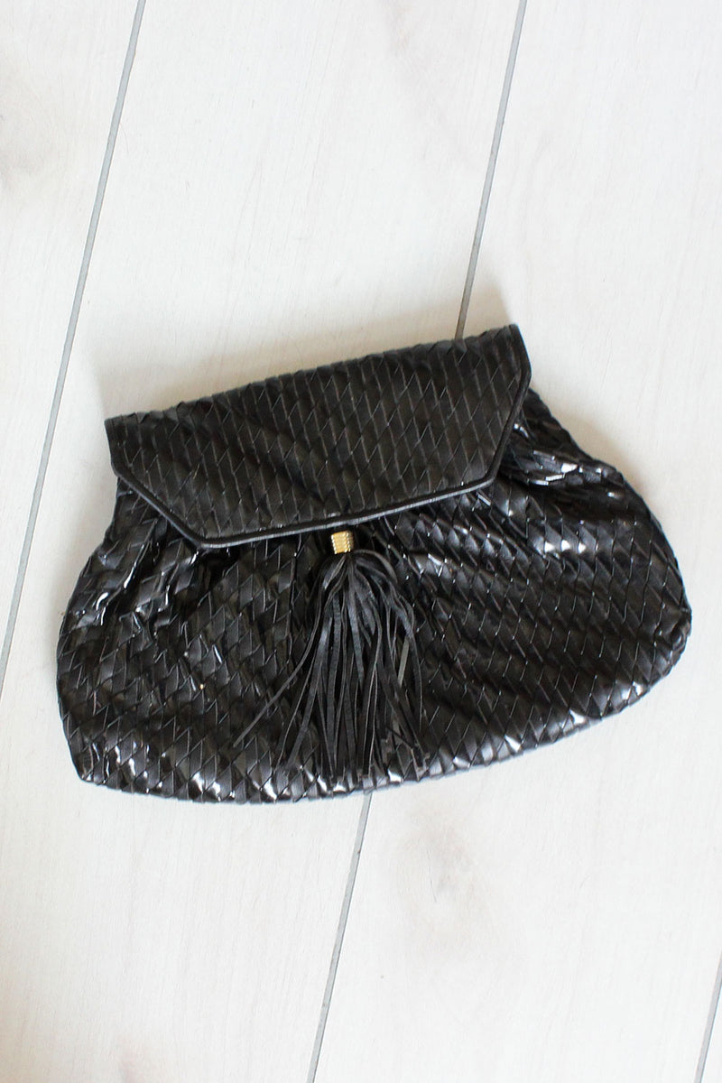 Textural Tassel Bag