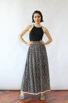 Ophelia Calico Skirt XS
