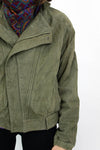 green aviator jacket