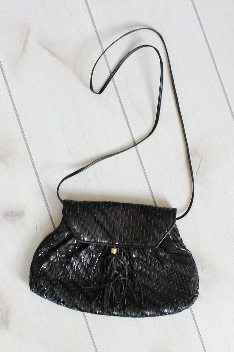 Textural Tassel Bag