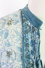70s Ushas Gauze Dress S