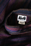 Kayo Striped Pleat Skirt M