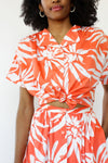 Tropical 2-Piece Skirt Set M