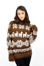 american vintage alpaca jumper
