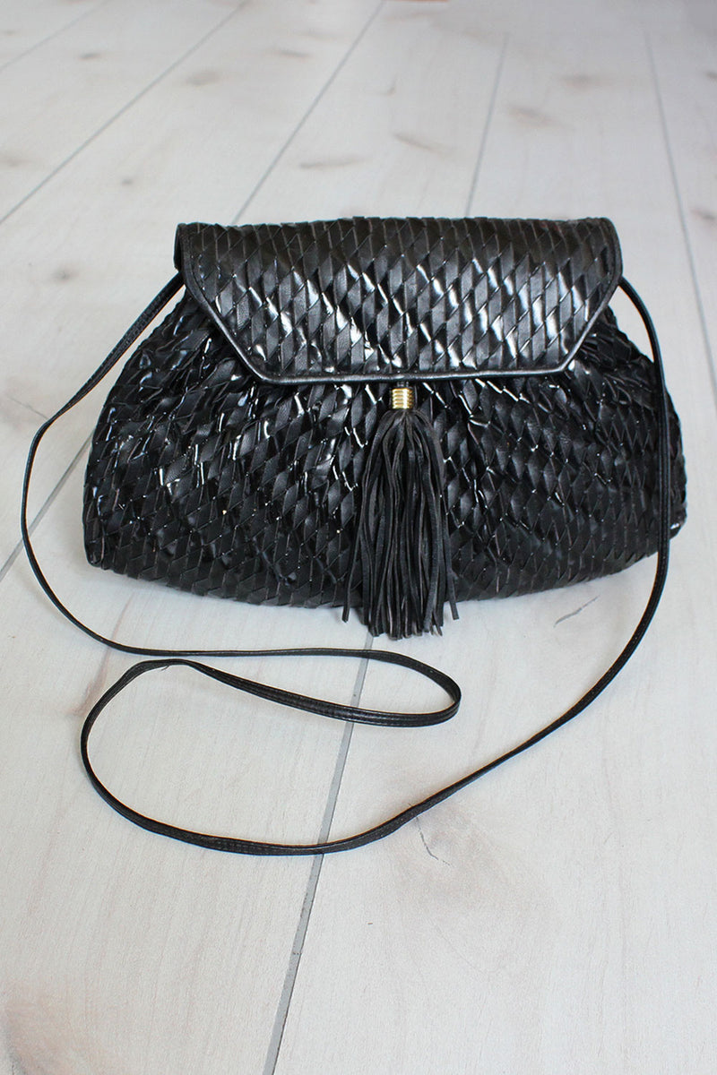Textural Tassel Bag