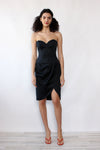 Victor Costa Bustier Dress M