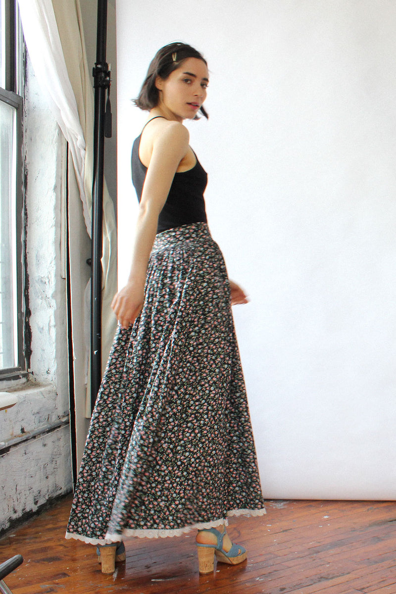 Ophelia Calico Skirt XS