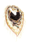 dreaming of roses fringe scarf