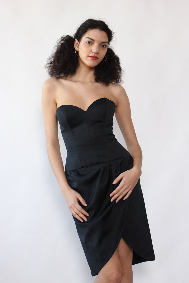 Victor Costa Bustier Dress M