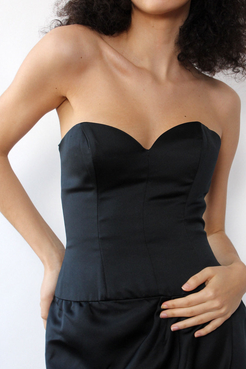 Victor Costa Bustier Dress M