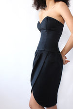 Victor Costa Bustier Dress M