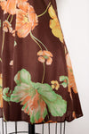 Lorraine Poppy Floral Slip XS/S