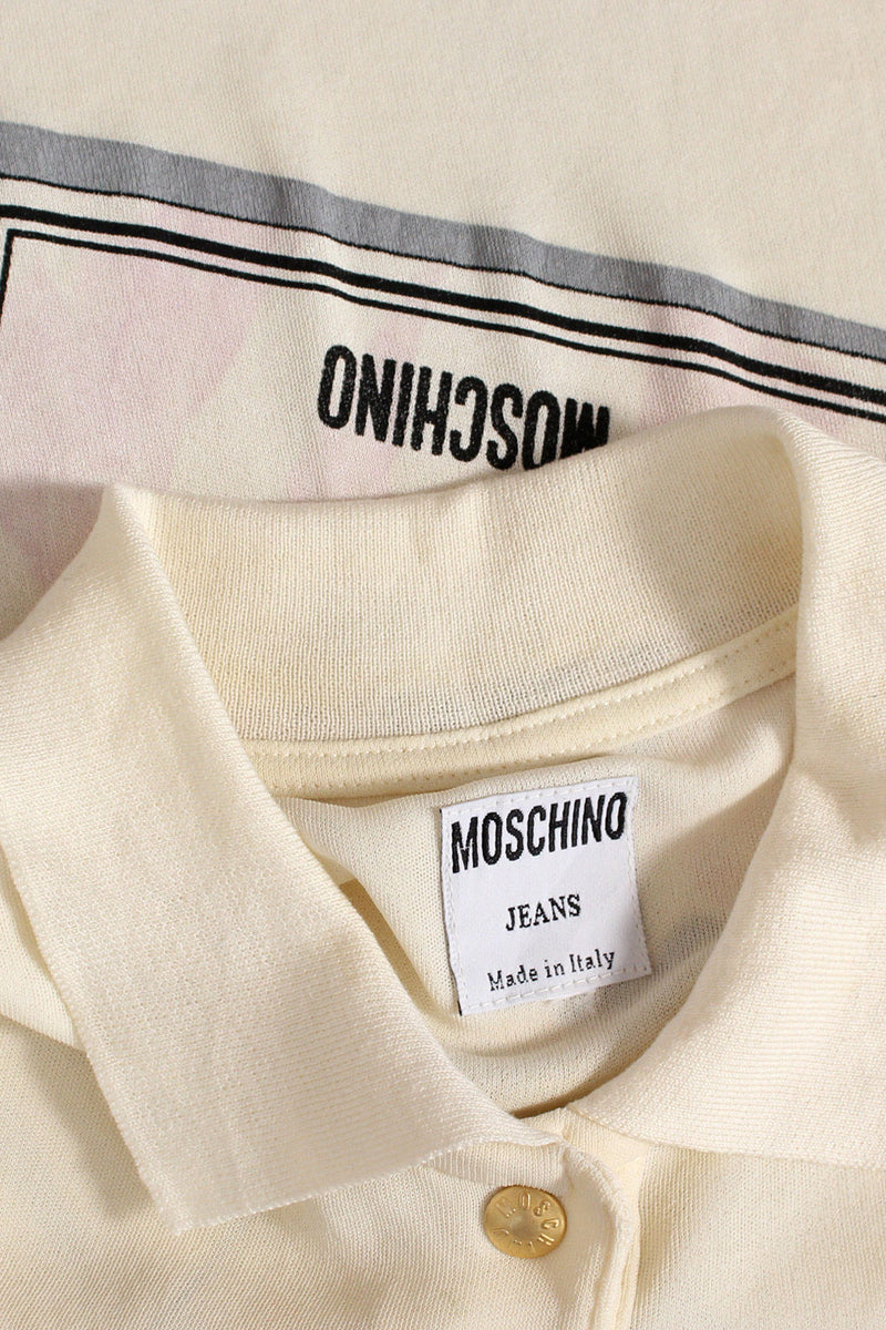 Out For Lunch Moschino Top S/M