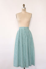 Grass Green Gingham Skirt XS/S