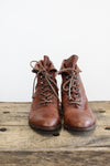 Tan Lace Up Pixie Booties 7
