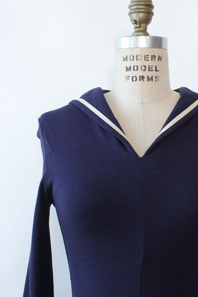 Snapdragon Sailor Collar Dress XS/S