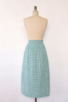 Grass Green Gingham Skirt XS/S
