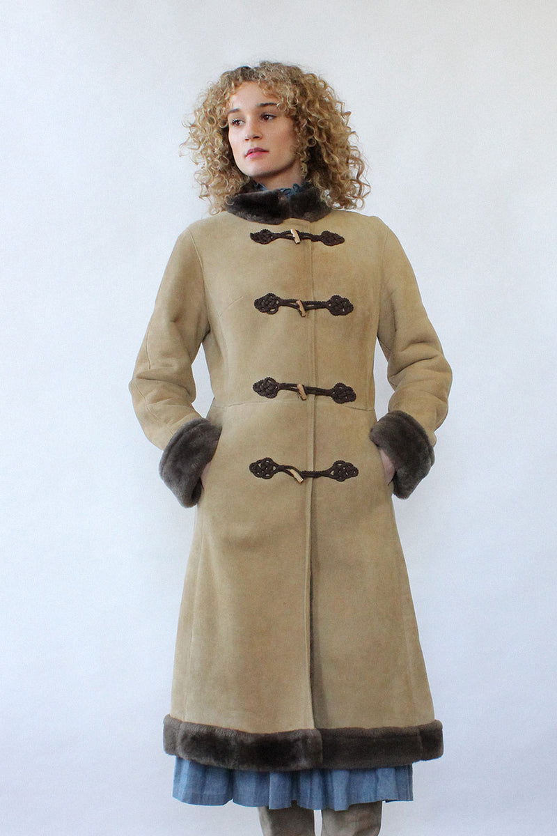 1970s Abercrombie Russian Princess Coat S