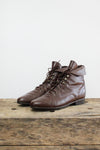 HOLD • Brown Lace Up Booties 7