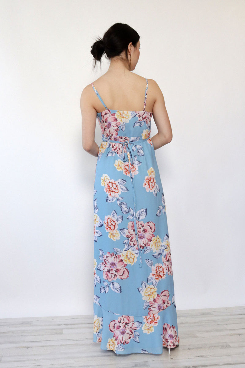 Yumi Kim Meadow Maxi Wrap Dress M