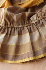 Joveil Golden Ruffle Blouse XS-M
