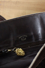 Vintage Gucci Suede GG Hobo Bag