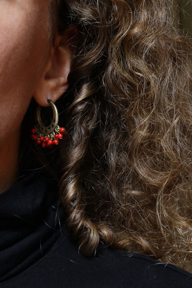 Brass Rubella Hoops