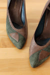 Joan & David Patchwork Pumps 6.5