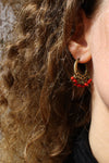 Brass Rubella Hoops