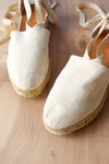 Cream Espadrilles 7.5-8