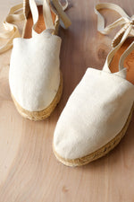 Cream Espadrilles 7.5-8