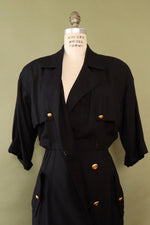 Jones Bronze Button Suitdress M/L