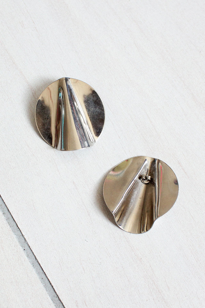Folded Sculpture Earrings