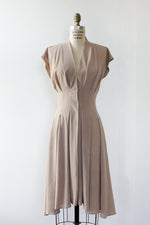 Julie Pleats Midi Dress S