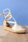 Cream Espadrilles 7.5-8
