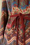 Umba Berry Tones Tie Dress M