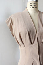 Julie Pleats Midi Dress S