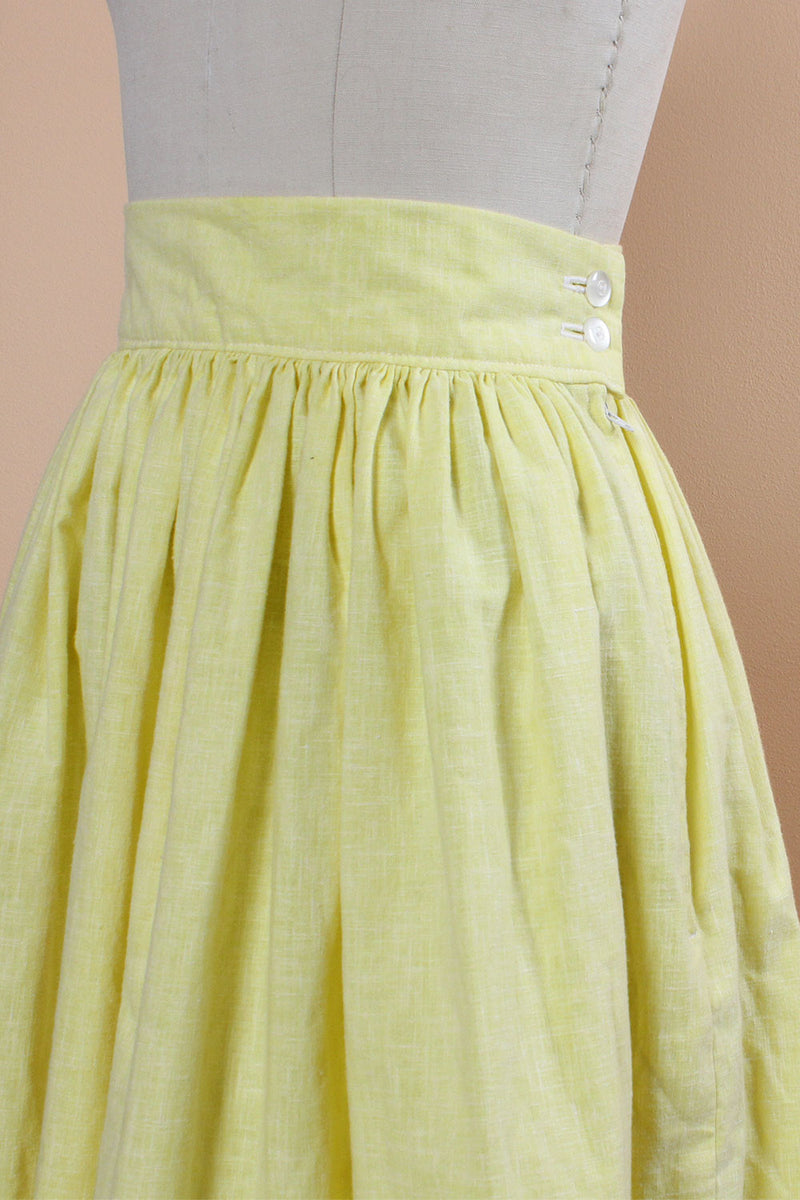 Daffodil Cotton Skirt XS