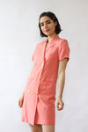 Salmon Blazer Dress XS