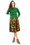 green polka dot sweater S/M