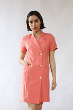 Salmon Blazer Dress XS