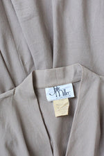 Julie Pleats Midi Dress S