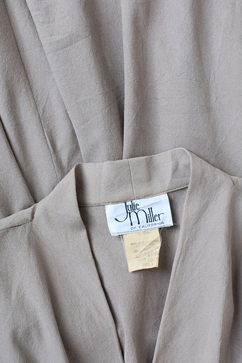 Julie Pleats Midi Dress S