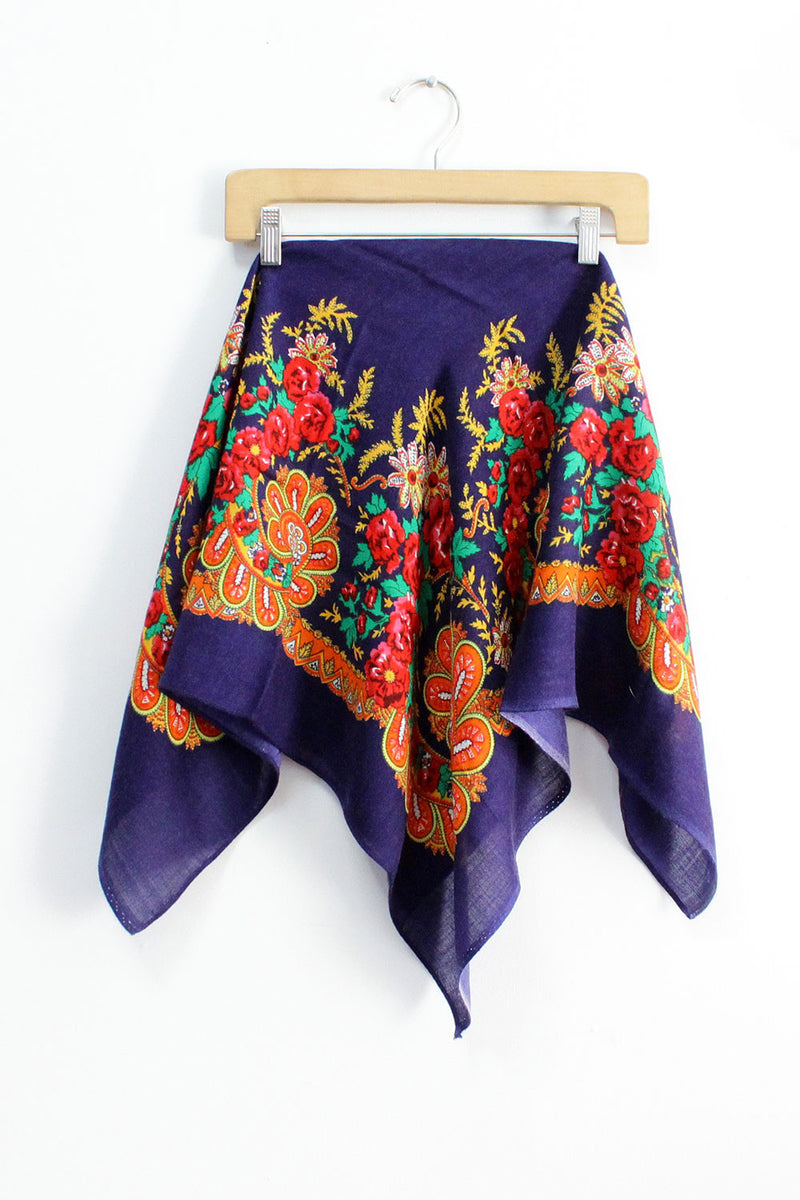 Royal Russian Floral Scarf