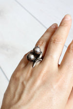 Silver Bobble Ring