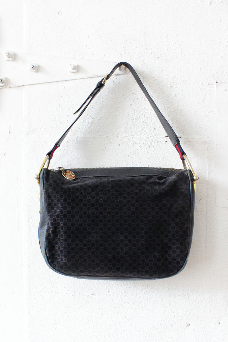 Vintage Gucci Navy Slouch Bag – OMNIA