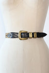 Stargazer Black & Gold Belt S/M
