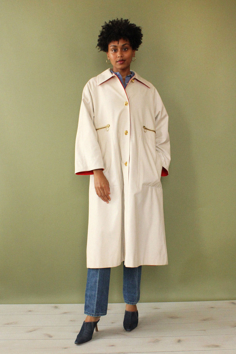 Bonnie Cashin A-line Trench M/L