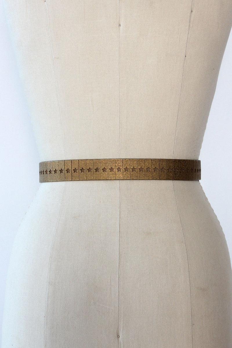 Stargazer Black & Gold Belt S/M